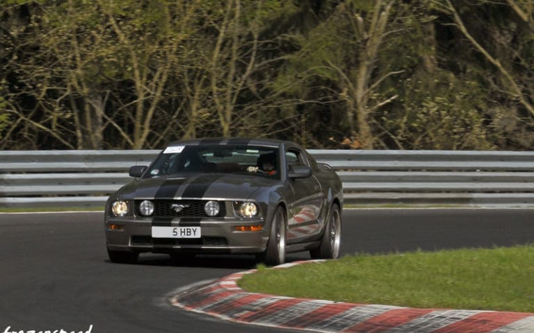 Mustang on the Nurburgring